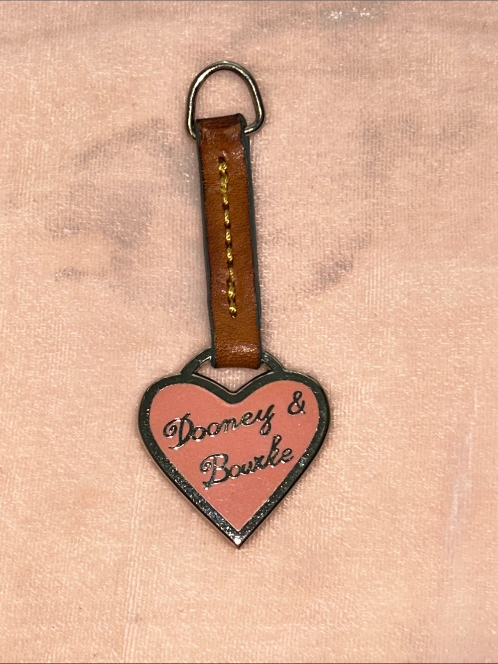 Dooney & Bourke Replacement Zipper Heart Charm